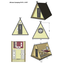 Load image into Gallery viewer, AFrame Camping 10' x 15'