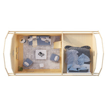 Load image into Gallery viewer, Cabin Minnesota 394 + 113 Sq.Ft, Loft Model