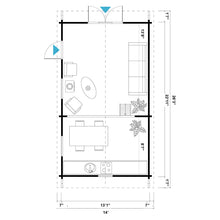Load image into Gallery viewer, Cabin Minnesota 394 + 113 Sq.Ft, Loft Model