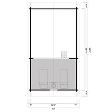 Load image into Gallery viewer, Cabin Minnesota 394 + 113 Sq.Ft, Loft Model