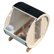 Load image into Gallery viewer, Outdoor Barrel Sauna, 4 persons
