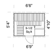 Load image into Gallery viewer, Outdoor Barrel Sauna, 4 persons