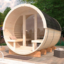 Load image into Gallery viewer, Outdoor Barrel Sauna, 4 - 6 persons