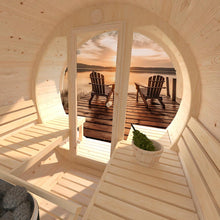 Load image into Gallery viewer, Outdoor Barrel Sauna, 4 - 6 persons