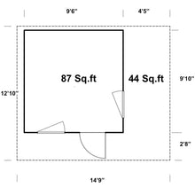 Load image into Gallery viewer, 10x10 Cabin Ventura