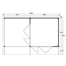 Load image into Gallery viewer, 15x28 Cabin Tampa