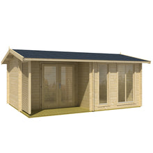 Load image into Gallery viewer, 17x13 Cabin Breckenridge on White Background by WholeWoodCabins