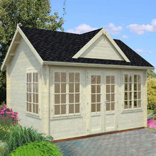 Load image into Gallery viewer, 10x13_Natural_Color_Back_Yard_Cabin_by_WholeWoodCabins