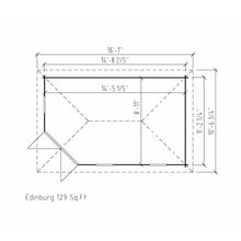 Load image into Gallery viewer, 9x15 Cabin Edinburgh
