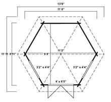 Load image into Gallery viewer, 11X11 Pavilion Galena