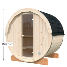 Load image into Gallery viewer, Outdoor Barrel Sauna, 4 persons
