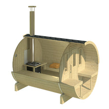 Load image into Gallery viewer, Outdoor Barrel Sauna 250 Kit, 4-6 persons
