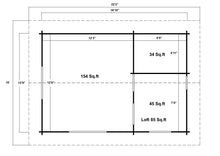 Load image into Gallery viewer, Cabin Caroline 317 Sq.Ft Loft Model
