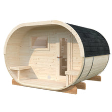 Load image into Gallery viewer, Outdoor Barrel Sauna 330 Kit
