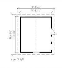 Load image into Gallery viewer, 17X15 Panel Cabin Aspen
