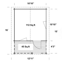 Load image into Gallery viewer, 15X11 Cabin Fenway
